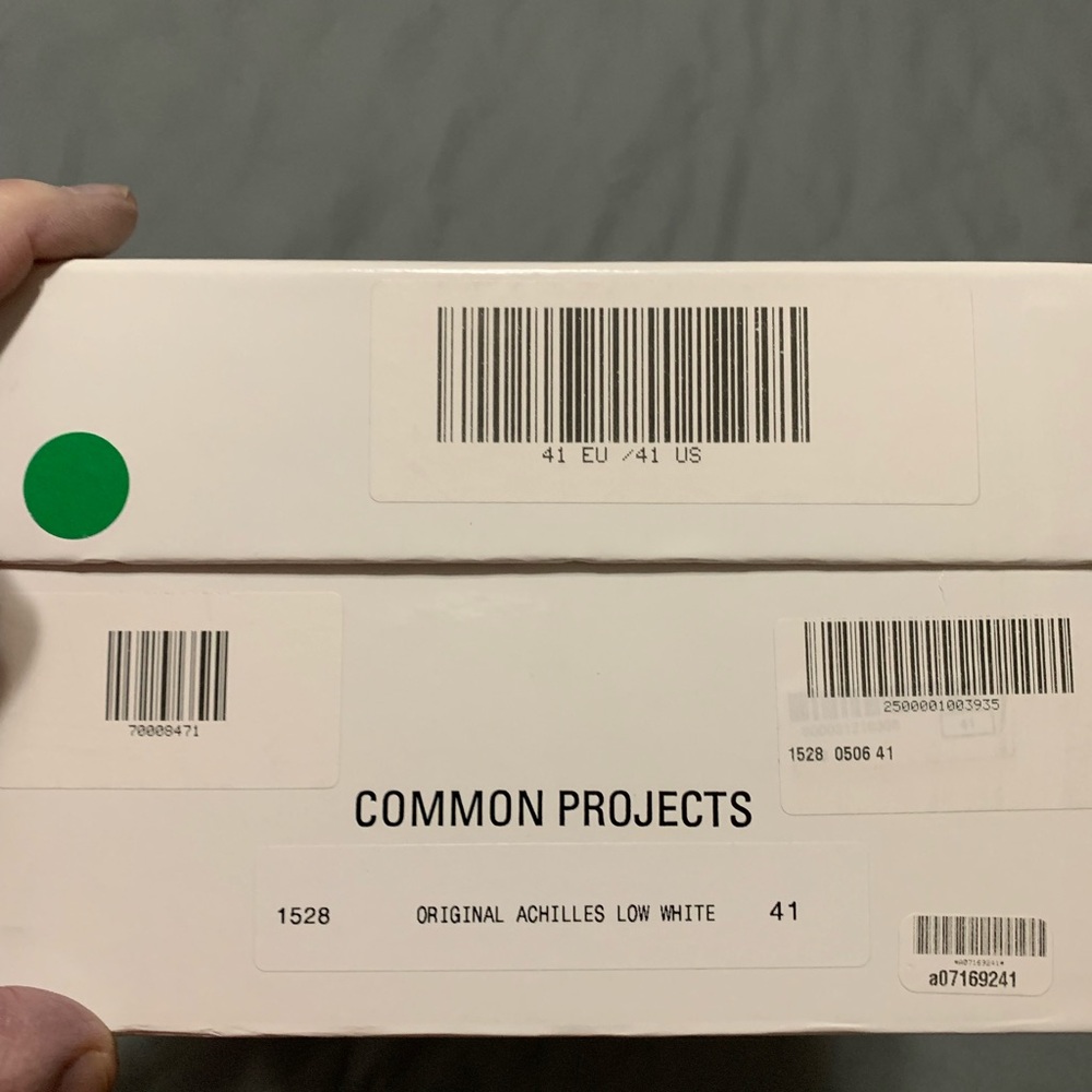Common Projects Original Achilles Low White